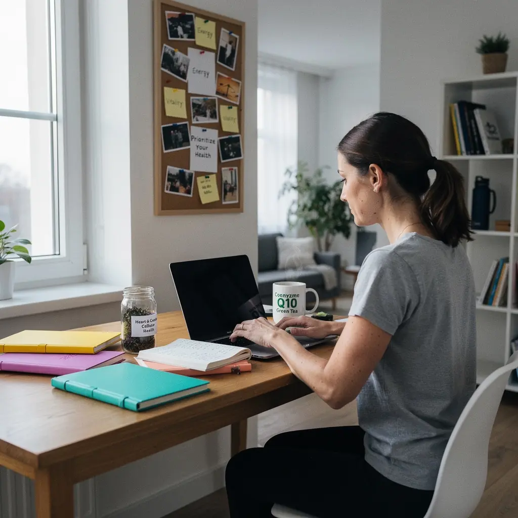 Antioxidantų derinys, skirtas širdies raumenų sveikatai palaikyti.